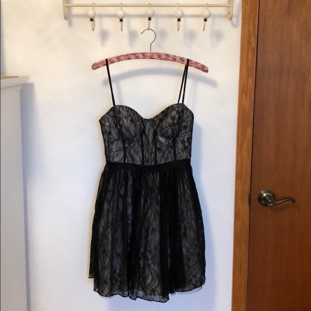Black lace cocktail dress only worn once!